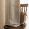 AZIMUZIXI Retro Rustic Cotton and Linen Light Filtering Plaid Curtains for Living Room Dining RoomRop Pocket SemiShading Window Curtains Set 2 Panels BrownW39L84
