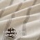 DriftAway Farmhouse Curtains for Living Room Vertical Striped Linen Window Curtains Semi Sheer Light Filtering Back Tab Rod Pocket 84 Inches Long 2 Panels Pinstripe Grey on Beige