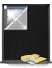 Sumobaby Blackout Curtains for Bedroom Portable 50x60No Drill Black Out Shades with Upgraded HookLoop Tapes100 Blackout Window CoverEasy to Cut Fit Blinds for BedroomNursery2 PanelBlack