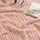 Comfy Cubs Muslin Throw Blanket 50 x 60 Quilted Design Lightweight Breathable 6Layer Gauze Fabric Soft Cotton Blanket for Home or Travel Packaged in Elegant Gift Box Blush