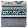 Off the Grid Inca Aztec Throw Queen King Blanket Southwest Indian Navajo Boho Style Native Cover for Camping Bedding Couch Vanlife Faux Alpaca Lightweight Hypoallergenic Condor Gray Throw