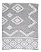 Bersuse 100 Cotton Teotihuacan XL Throw Blanket Turkish Towel Beach Blanket Beach Camping Essentials 75x90 Inches Silver Grey