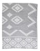 Bersuse 100 Cotton Teotihuacan XL Throw Blanket Turkish Towel Beach Blanket Beach Camping Essentials 75x90 Inches Silver Grey