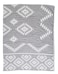 Bersuse 100 Cotton Teotihuacan XL Throw Blanket Turkish Towel Beach Blanket Beach Camping Essentials 75x90 Inches Silver Grey