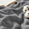Bedsure 100 Cotton Muslin Throw Blanket Large 50x70 Inches 4Layer Breathable and Lightweight Thin Soft Summer Gauze Muslin Blankets for Adults Grey Boho Cotton Throw for Couch