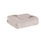 Madison Park Luxe Quilted Throw Blanket Damask Stitching Design Cotton Filled Spread Ultra Soft Cozy Bedding for Living Room Couch Sofa Bed 60x72 Scalloped Borders Blush