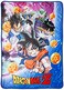 Great Eastern Entertainment Dragon Ball Z GE57756 Group Galaxy Polyester Throw Blanket 46 x 60