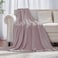 JIAHANNHA Dusty Rose Purple Pink Throw Blanket Fleece Blanket 60x80Super Soft Cozy Plush Throw Blanket for Couch Sofa BedWarm and Lightweight Bed Blankets for Adults