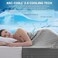 Elegear Revolutionary Cooling Throw Blanket Absorbs Heat to Keep Body Cool for Night Sweats Double Sided ArcChill30 Cooling Fiber QMax05 Lightweight Summer Cold Blankets for Sleeping 51 x 67