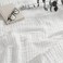 Comfy Cubs Muslin Blanket for Adults King 108 x 90 6 Layer Soft Breathable Lightweight Muslin Adult Blanket Machine Washable Designed in The US Bedding for All Seasons White