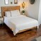 Comfy Cubs Muslin Blanket for Adults King 108 x 90 6 Layer Soft Breathable Lightweight Muslin Adult Blanket Machine Washable Designed in The US Bedding for All Seasons White