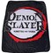 Surreal Entertainment Demon Slayer Logo Lightweight Fleece Throw Blanket 45 x 60 Inches