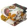 VANJOROY Boho Throw Blanket for Bed 100 Cotton Muslin Soft Twin ThrowFloral Farmhouse Rustic Decor Blanket for Couch Sofa Quilt and Gift 60 x 80BeigeWhite