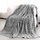 MIBOI Black Throw Blanket for Couch Soft Fleece Leopard Blanket Cozy Warm Black Fuzzy Blankets for Men Women Bed