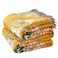 VANJOROY Boho Throw Blanket 100 Cotton Soft Sofa Bed ThrowFloral Farmhouse Decor Blanket Reversible Bohemian Throw for Chair Couch Quilt and Gift 60 x 80Yellow