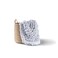 Adyrescia Chunky Knit Blanket Throw 100 Hand Knit with Jumbo Chenille Yarn 40x50 Light Gray