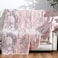 jinchan Boho 100 Cotton Muslin Queen Size 80x90 Inches Blanket Lightweight 4Layer Quilted Soft Pink Multi Floral Throw Blanket Reversible Comfy Flower Rustic All Seasons Couch Bedroom Decor