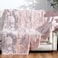 jinchan Boho 100 Cotton Muslin Queen Size 80x90 Inches Blanket Lightweight 4Layer Quilted Soft Pink Multi Floral Throw Blanket Reversible Comfy Flower Rustic All Seasons Couch Bedroom Decor