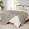 L'AGRATY LAGRATY Chunky Knit Blanket Throw 50x60 Chenille Chunky Knitted Throw Blanket for Bed Couch Handmade Thick Big Cable Knit Blanket Large Crochet Rope Blankets for Home DecorLight Linen