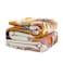 LUTBM King Throw Blanket for Bed 100 Cotton Boho Soft Rustic Quilt Butterfly and Floral Double Embroidery Breathable Summer Bed Blanket90x108 All Season Blankets for Bedding Couch Home Decor