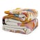 MSGKV Boho Throw Blanket for Couch and Sofa 50x60 Cotton Throw Cover for Living Room with Floral and Butterfly Summer BreathableLightweight Blanket