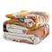 MSGKV Boho Throw Blanket for Couch and Sofa 50x60 Cotton Throw Cover for Living Room with Floral and Butterfly Summer BreathableLightweight Blanket