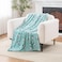 Berkshire Blanket Peanuts VelvetLoft Cute Character Snoopy Plush Throw BlanketSnoopy Springtime Floral Dance Large BlueThrow 55 in x 70 in Official Peanuts Product