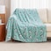 Berkshire Blanket Peanuts VelvetLoft Cute Character Snoopy Plush Throw BlanketSnoopy Springtime Floral Dance Large BlueThrow 55 in x 70 in Official Peanuts Product