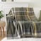 BATTILO HOME Olive Green Plaid Throw Blanket for Couch Army Green Plaid Blanket Buffalo Checkered Blankets Lightweight Farmhouse Outdoor Throw Blankets for Bed Sofa 50x60