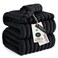 Bedsure GentleSoft Black California King Size Blanket for Bed Cozy Soft Blankets for Women Cute Large Throws for Girls 102x96 Inches