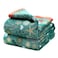 LUTBM Boho Throw Blanket for Bed 100 Cotton Ultra Soft Rustic Quilt Summer Blanket Floral Farmhouse Decor Bed Blankets80x90 All Season Rustic Throw for Sofa Couch Chair