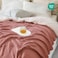Carriediosa 100 Cotton Muslin Throw Blanket 108 X 90 King Size4Layers Summer Gauze Throws for Bed CouchSoft Lightweight Breathable Linen Blankets Bedspread for Adults All SeasonMauve