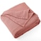 Carriediosa 100 Cotton Muslin Throw Blanket 108 X 90 King Size4Layers Summer Gauze Throws for Bed CouchSoft Lightweight Breathable Linen Blankets Bedspread for Adults All SeasonMauve