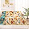 XIBLC Boho Throw Blanket for Bed 100 Cotton Soft Rustic Quilt Fall Blanket 90x98 Floral Printed Farmhouse Decor Bed Blankets All Season Rustic Reversible Bohemian Throw Quilt