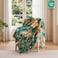 MSGKV Throw Blanket for Couch Bed Cotton Leopard Animals Twin Size Blanket 60x80 Muslin Summer Breathable All Seasons Lightweight Farmhouse Blankets