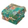 MSGKV Boho Throw Blanket 50x60 Floral Blankets for Couch 100 Cotton Chair Sofa Throws Lightweight Farmhouse Muslin Summer Breathable Bed Blankets Home Decor All Seasons