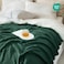 Carriediosa 100 Cotton Muslin Throw Blanket 50 X 70 Throw XL Size4Layers Summer Gauze Throws for Bed CouchSoft Lightweight Breathable Linen Blankets Bedspread for Adults All SeasonDark Green