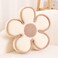 Kcvvcr Flower Pillow Soft Flower Shaped Floor Cushion Decorative Throw Pillow Cute Seating Cushion Plush Pillows for Sofa Couch Bed PP Cotton Fill 177 Inch Ivory