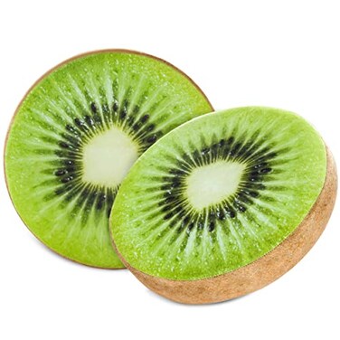 HYSEAS Round Throw Pillows 14 Inch Kiwi 3D Print Decorative Plush Funny Fruit Stuffed Cushions Seat Pad for Couch Chair Floor Sofa 2 Pack