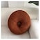 Yooname Caramel Donut Shaped Plush PillowCute Soft Waist Rest CushionHome Decorative Throw Pillow Used to Add Comfort and Style to A Couch Sofa