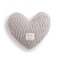 DEMDACO Giving Collection Gray Taupe Weighted Giving Heart Weighted Heart Pillow for Bedding Decorative Throw Pillow Meaningful Gift Idea Handmade Luxurious Soft Cozy 185 lbs