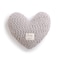 DEMDACO Giving Collection Gray Taupe Weighted Giving Heart Weighted Heart Pillow for Bedding Decorative Throw Pillow Meaningful Gift Idea Handmade Luxurious Soft Cozy 185 lbs