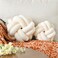 VBGYA Knot Ball Pillow Round Decorative Throw Pillows Cushion 8 Inch Beige Soft Plush Knotted Pillows Pillow Modern Home Throw Knot Decorative Cushion