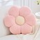 VBGYA Flower Pillow Light Pink Flower Decorative Throw Pillows for Bed Couch Aesthetic Home Decor Cute 149 Daisy Floral Shaped Plush Pillow Floor Seat Cushion