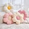 VBGYA Flower Pillow Light Pink Flower Decorative Throw Pillows for Bed Couch Aesthetic Home Decor Cute 149 Daisy Floral Shaped Plush Pillow Floor Seat Cushion