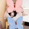 PEACH CAT Butterfly Pillow Decorative Butterfly Shaped Throw Pillows 157 x 157 Cute Plush Cushion Decor for Bedroom Living Room Sofa Couch Pink