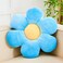 Kcvvcr Blue Flower Pillow 149 Cute Flower Shaped Floor Pillow Aesthetic Floral Plush Daisy Decorative Throw Pillows for Bed Sofa Couch