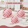 Uvvyui Knot Pillow Ball Soft Home Decorative Pillows Round Throw Pillow Handmade Knotted Plush Pillow Round Boucle Pillow Cushion 11 Inches Blush Pink