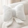 Novohive Bow Pillow Throw Pillows Butterfly Shaped Decorative Cute Pillows for Bed Sofa Cute Home DecorWhite 10 8inch