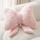 Novohive Bow Pillow Throw Pillows Butterfly Shaped Decorative Cute Pillows for Bed Sofa Cute Home DecorPink 10 8inch